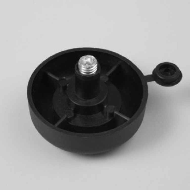 43107 SZINTEZŐLÁB 17mm FEKETE