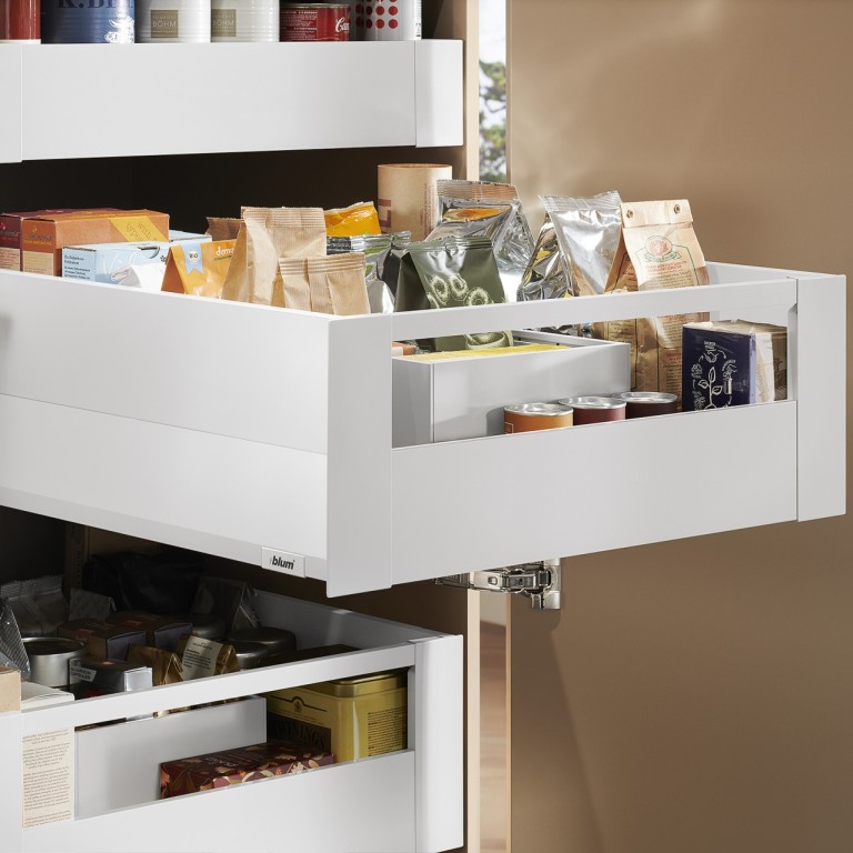 MERIVOBOX BELSŐ FIÓK 192mm MAGAS KORLÁTTAL