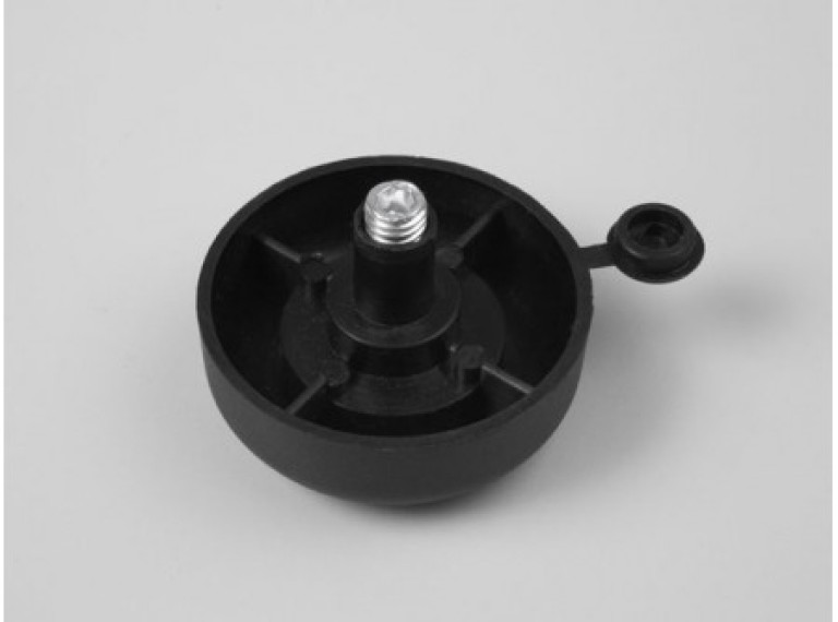 43107 SZINTEZŐLÁB 17mm FEKETE